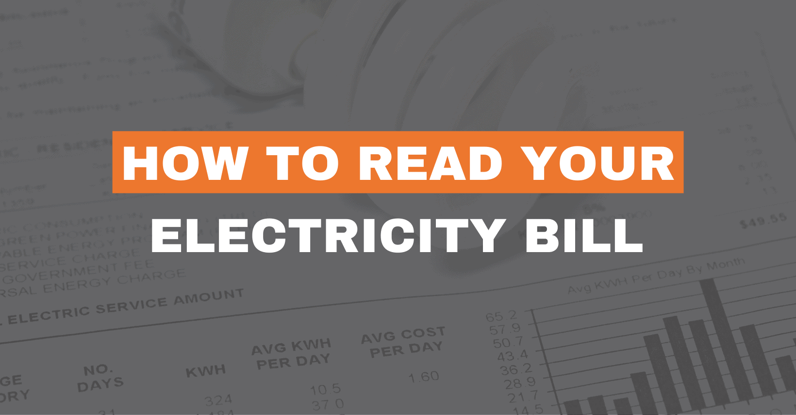 How to Read Your Electricity Bill – Solar Union